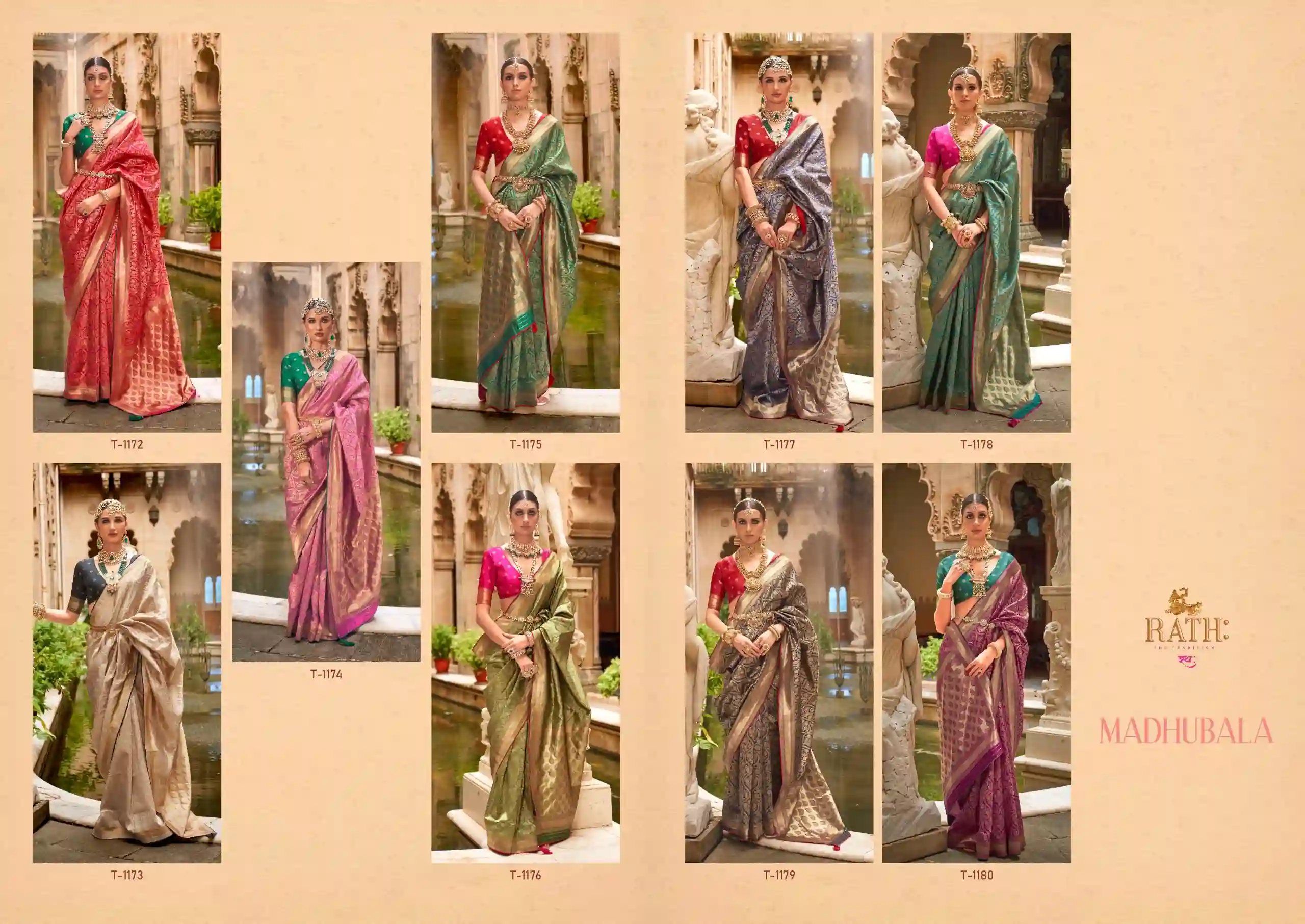 Rath Madhubala B.C.P Silk Wholesale Fancy Sarees Catalog — Wholesale Sarees, MPA wholesale from Surat — view 10